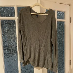 Gap Slouchy Green Thin Sweater